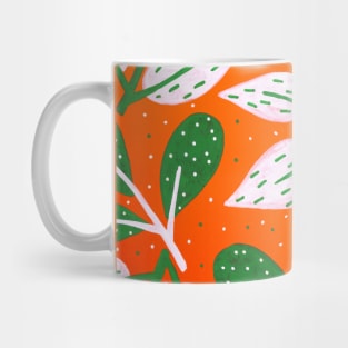 Orange green oshu Mug